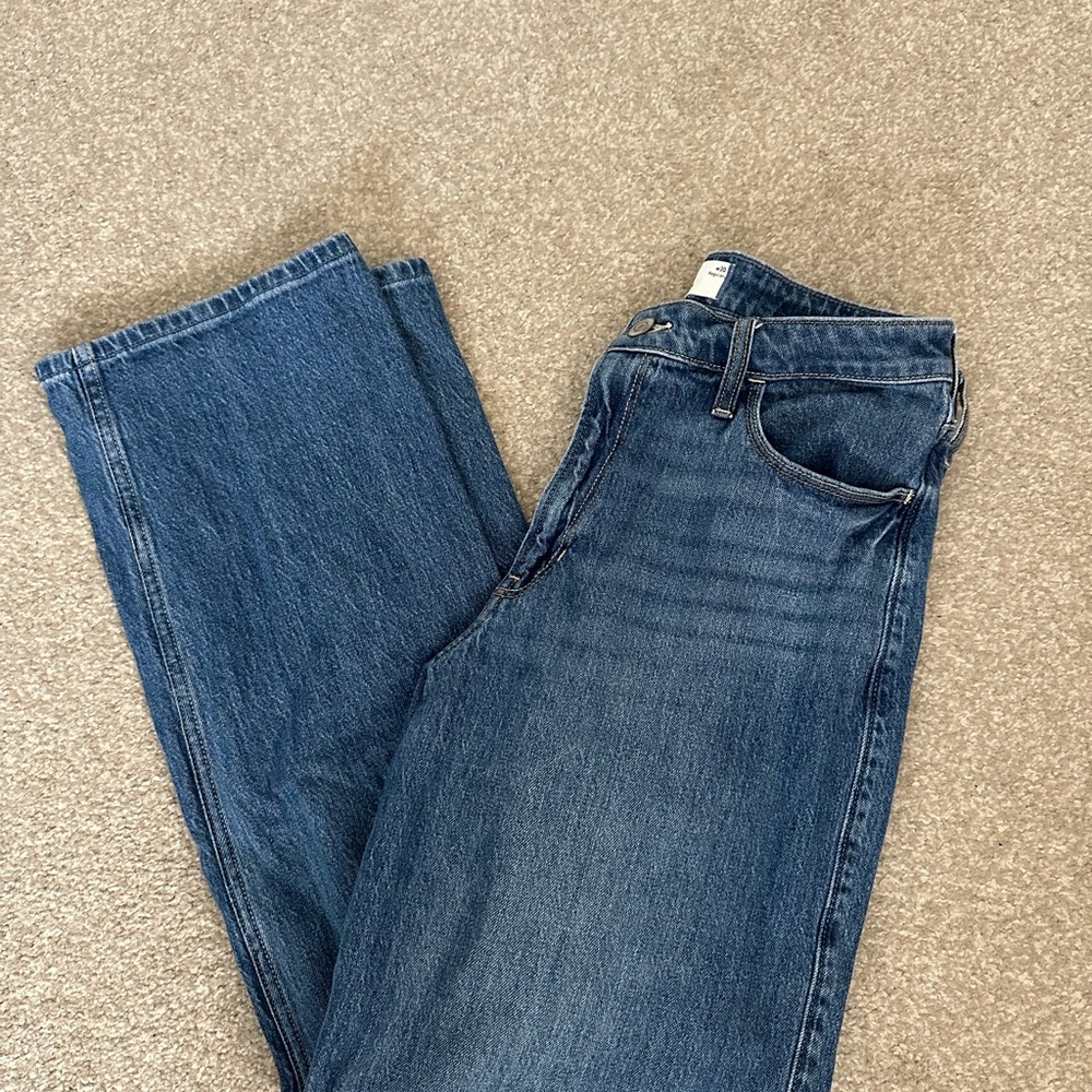 Hollister Blue Ultra High Rise Dad Jeans